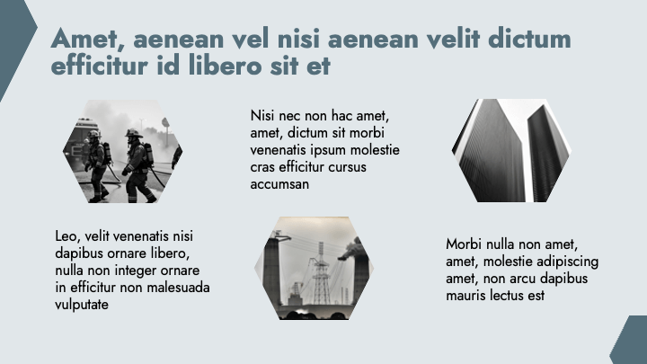 Hexaria Gray Industrial slide 5